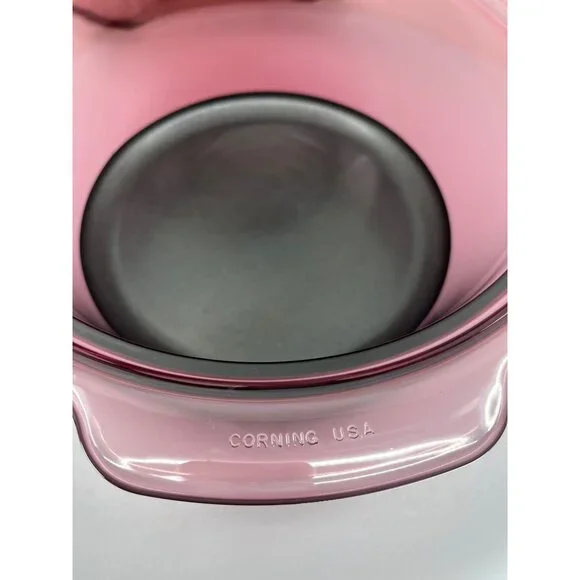 5 Qt Non Stick Dutch Oven W/Lid Visions Cranberry - Picture 5 of 12